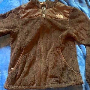 Fuzzy brown jacket